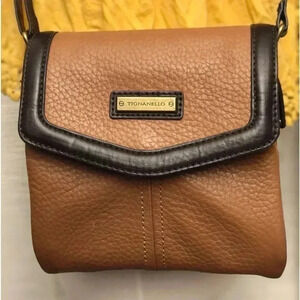 TIGNANELLO Pebble Leather Shoulder/Crossbody Purse